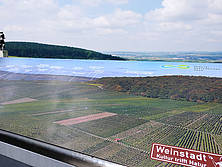 Panoramatafel beim Naturfreundehaus Weinstadt